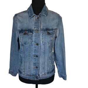 Old Navy Classic Comfy Trucker Style Denim Jean Jacket Size SP